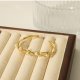 French Retro Style Stainless Steel Inlaid Pearl Opening Bracelet